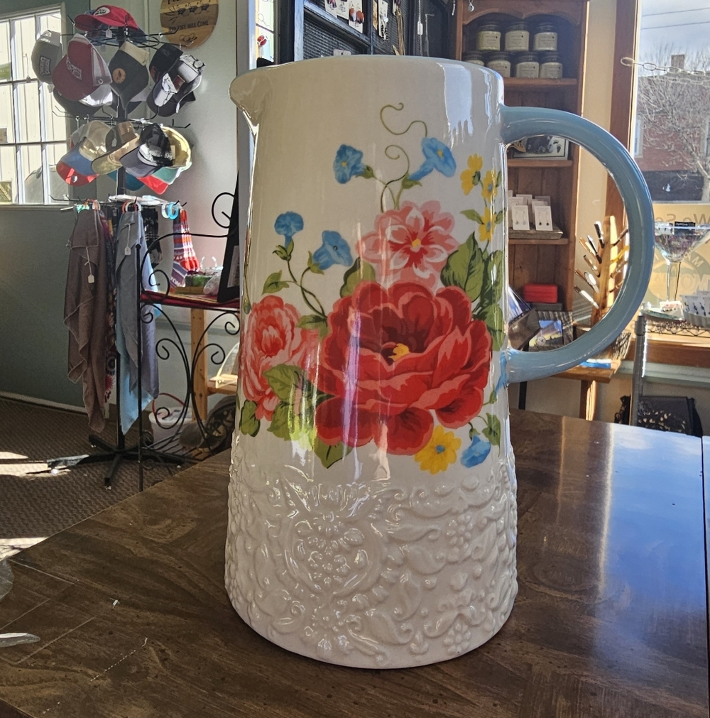 Pioneer Woman Sweet Rose Pitcher
